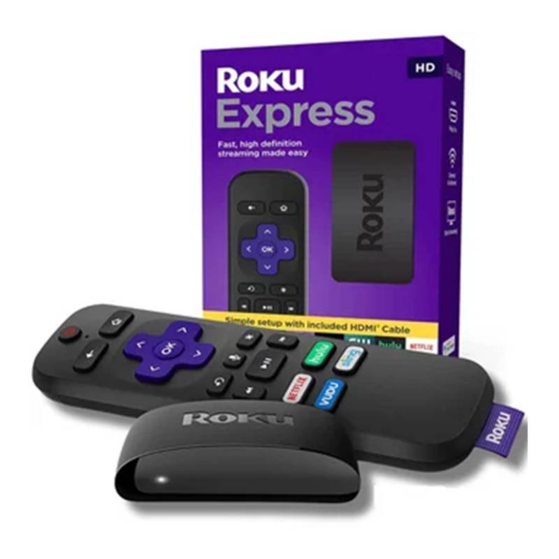 ROKU - Convertidor Smart Tv Reproductor Streaming ROKU EXPRESS ROK3960MXP