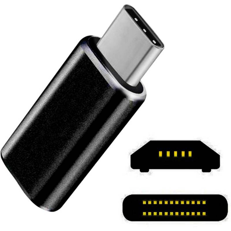 Adaptador OTG Tipo C Metálico USB Hembra Pc Mac Android