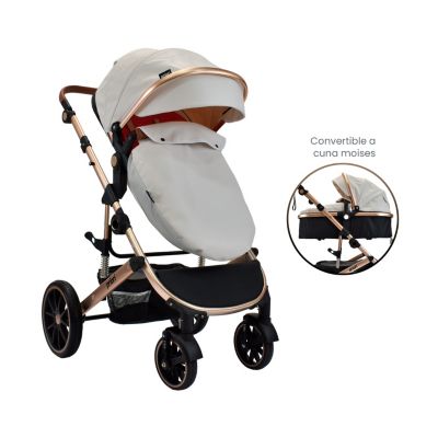 Coche para Bebé Travel System Priori, color Negro y Bronce, modelo Frezzio  PRIORI