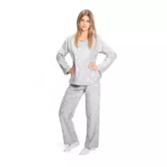 ROMANELLA - Pijama Térmica Jimena  Para Mujer (Sensación Piel de Conejo)