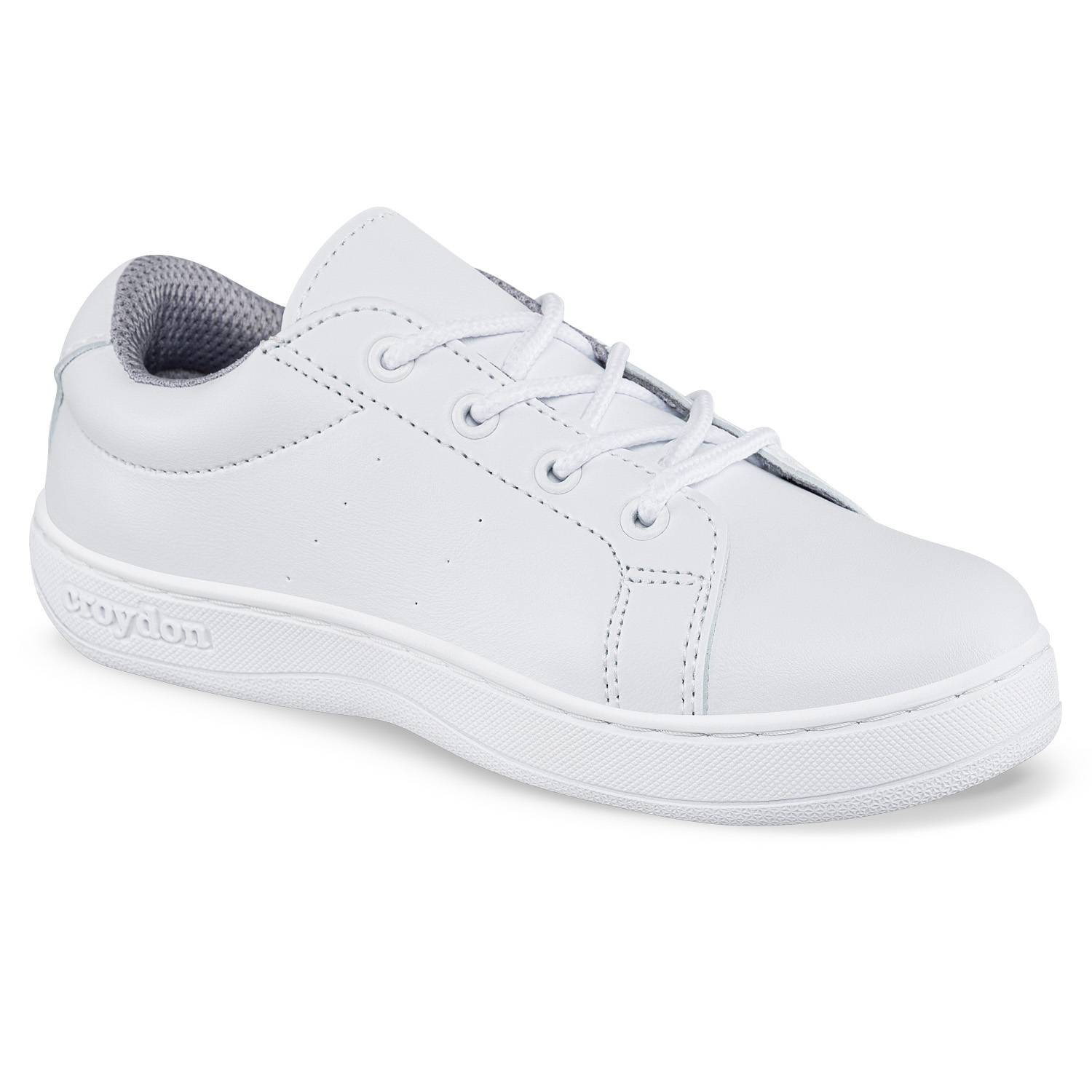 Zapatos escolares Slash Blanco para hombre y mujer Croydon CROYDON