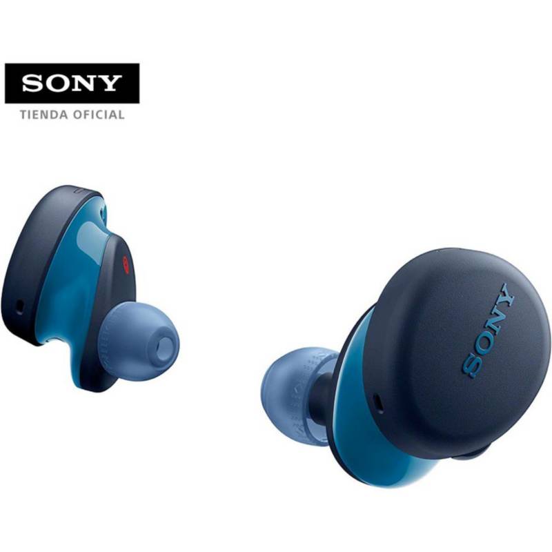 SONY - Audífonos sony bluetooth extrabass resistente agua- wf-xb700 - azul
