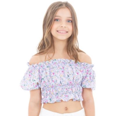 Crop Top Para Niñas Color Rosado NAUTY BLUE 50838