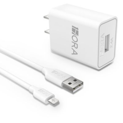 Combo Cargador Carga Rápida Tipo C Usb Celular 2.4a 1hora