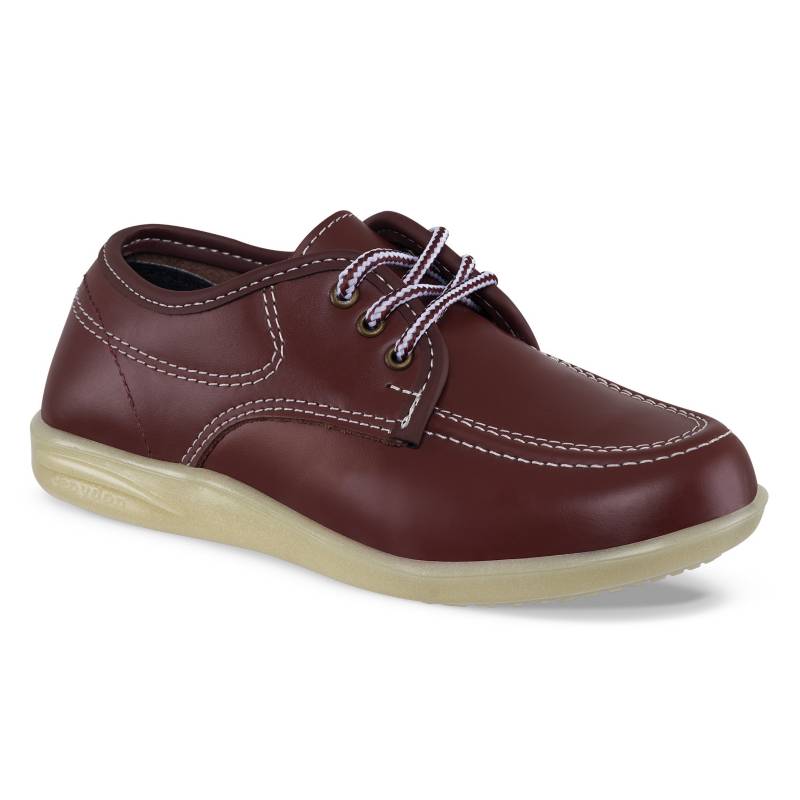 Zapatos Colegio Bachiller Rojo Para Niña Croydon