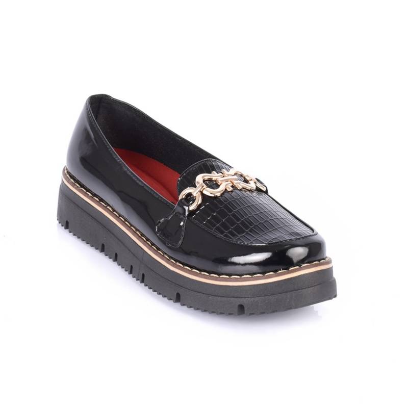 PRICE SHOES PRICE SHOES MOCASIN PARA DAMA 282H-90CHARNEGRO 