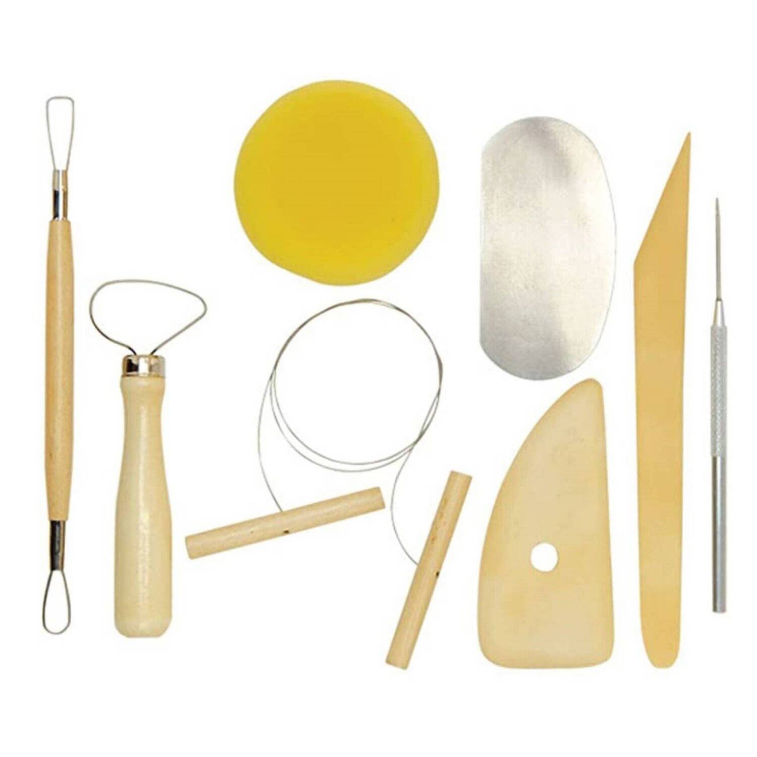 Kit herramienta para Arcilla-Plastilina- Ceramica x11 Piezas - Muy Bacano