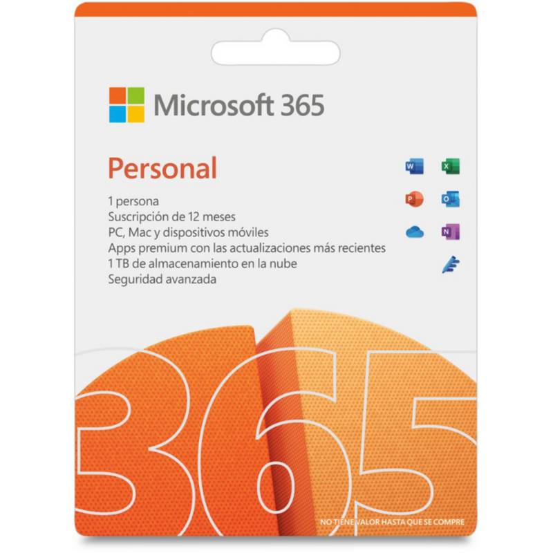 MICROSOFT - Microsoft office 365 1 usuario 1 persona