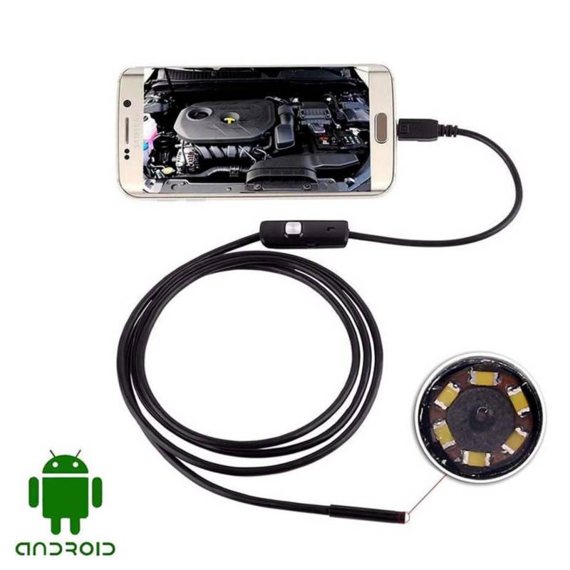literalmente pedestal prueba Camara Endoscopio Usb Android Celular Pc Led Micro Usb Sonda GENERICA |  falabella.com