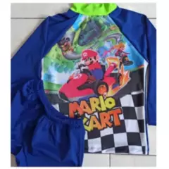 GENERICO - Vestido Traje De Baño Niño Mario Bross Y Luigi