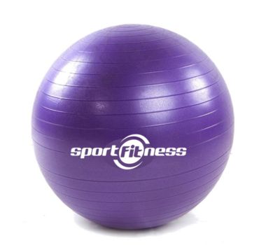 Balón de Pilates 75 cm Sportfitness Pelota de Yoga Gimnasio - Equipos de  Gimnasia