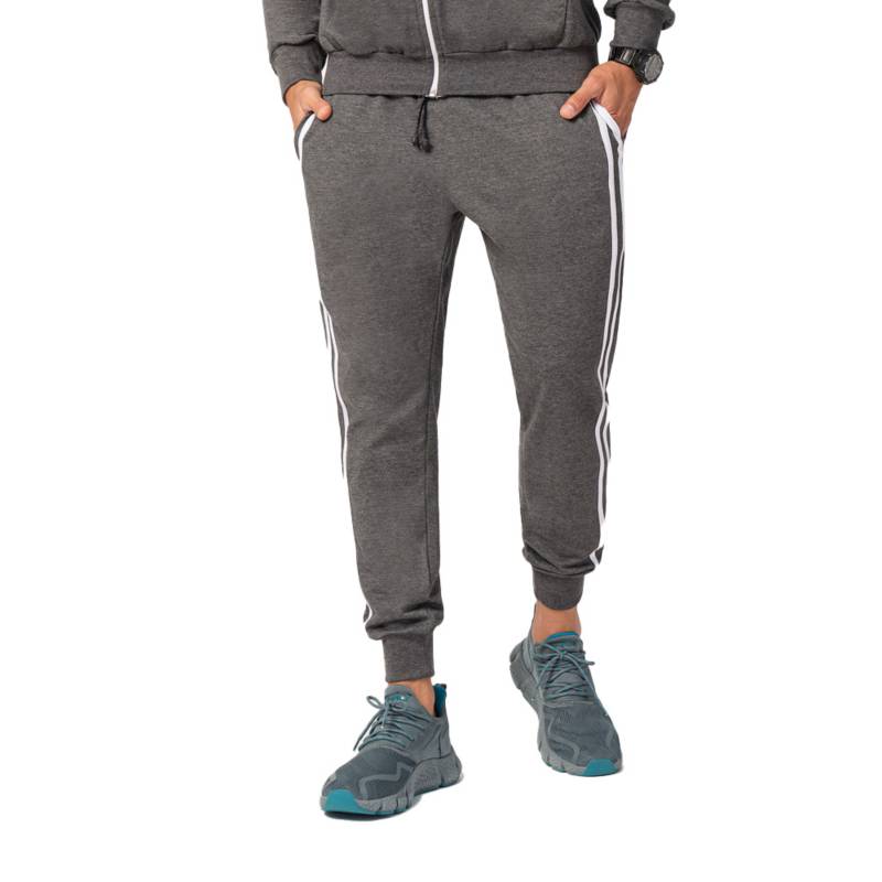 Sudadera Jogger Liso Mundo Alfa de Hombre Regular Fit de Colores GENERICO