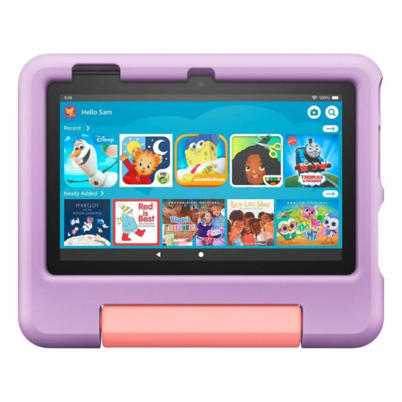 GENERICO - Tablet Para Niños Amazon Fire 7 Kids 16gb Camara Violeta