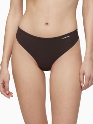 Calvin klein Invisible Thong Black