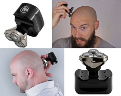 Maquina De Afeitar Para Cabeza Calva Hombre Afeitadora Corporal Electrica  Barba
