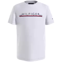 TOMMY HILFIGER - Camiseta Para Niño Manga Corta Blanco Tommy Hilfiger