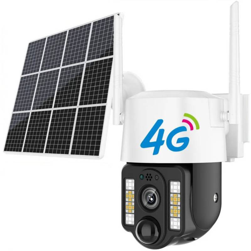 Camara Vigilancia Seguridad IP Solar WiFi 4G 1080p