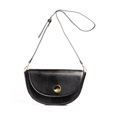 Bolso De Hombro Para Mujer Color Negro Cosmos Cm1970