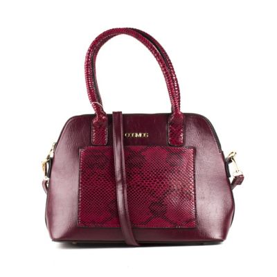 Bolso Cosmos De Hombro Bowling Vinotinto Cb1924