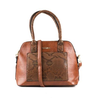 Bolso Cosmos De Hombro Bowling Camel Cb1923