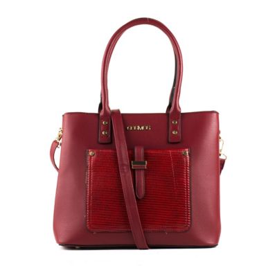 Bolso Cosmos De Hombro Shopping Rojo Cb1923