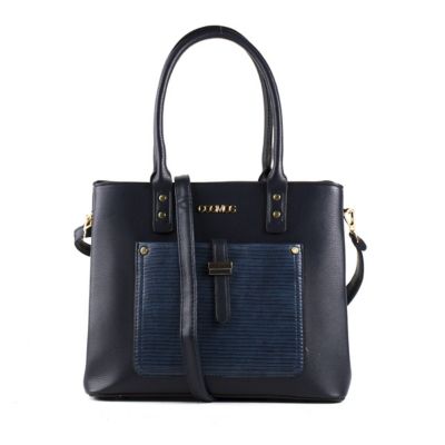 Bolso Cosmos De Hombro Shopping Femenino Azul Cb1923