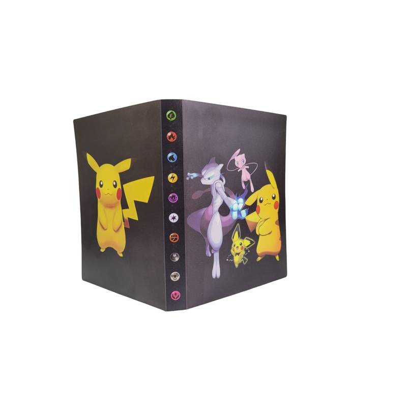 Álbum Para Cartas Pokemon Diseños Variados 240 Espacios C7