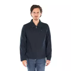 TOMMY HILFIGER - Chaqueta Impermeable Con Capucha Hombre Azul Tommy Hilfiger