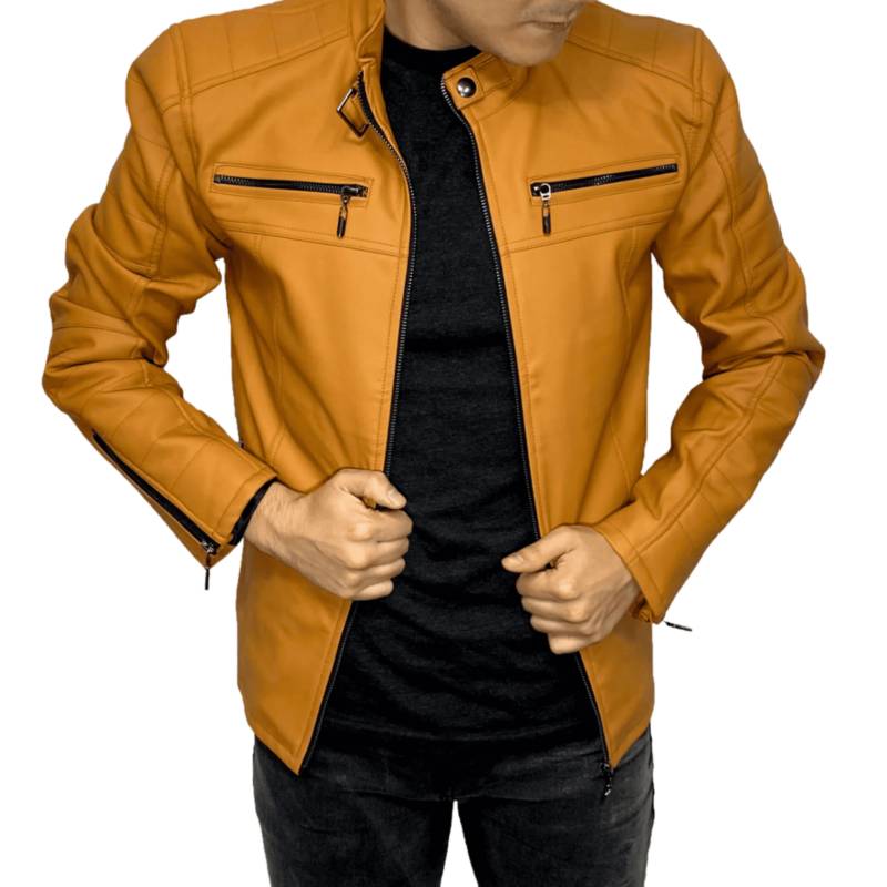 Chaqueta de Piel y Otros Vestidos para Hombre