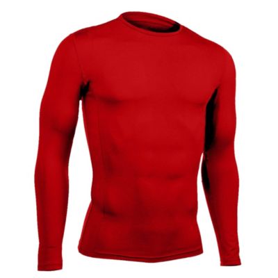 Buzo Manga Larga Lycra Nylon Unisex Rojo GENERICO