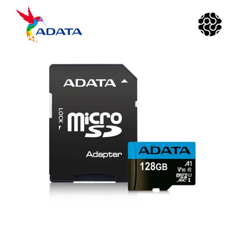 Tarjeta de memoria- Adata AUSDX128GUICL10A1-RA1 Premier con adaptador SD  128GB
