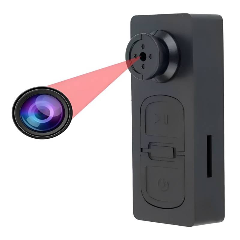 Botón Mini Micro Cámara Espía