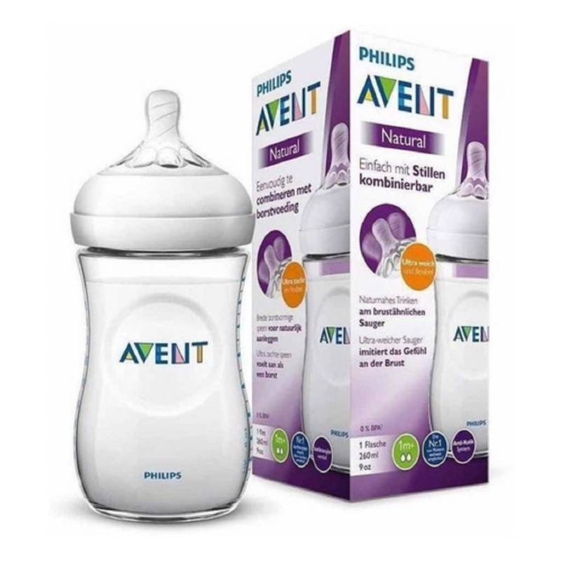 Teteros Avent Naturals Bebe Set 6 Piezas Anti-gases Azul - La Tiendita del  Bebé