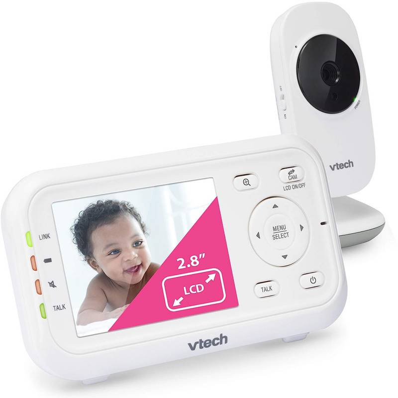 Camara Vigilancia Bebe, HD, 5'' LCD Pantalla, Sensor de