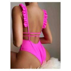 KAM STYLE - Vestido de baño enterizo sweet pink para mujer  kam style ref 941