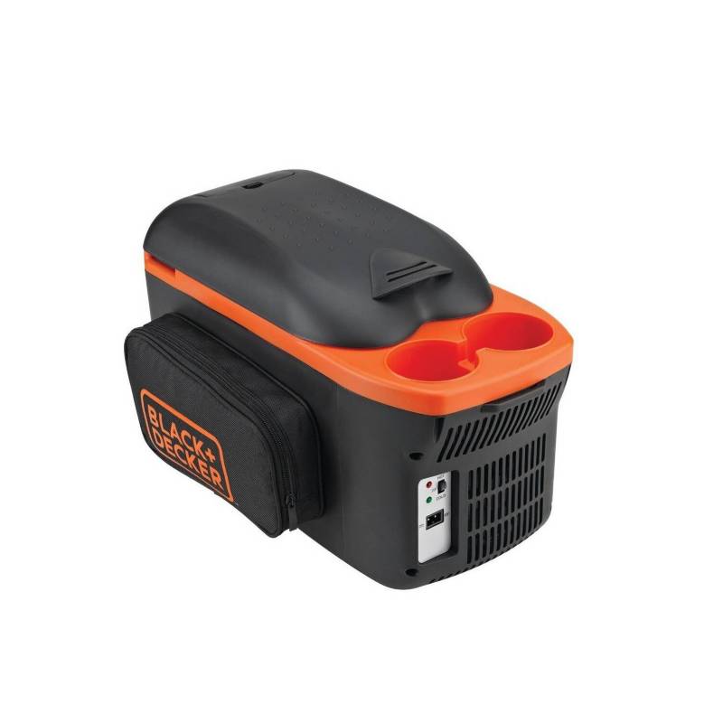 Nevera Black And Decker 8 Litros Naranja Con Negro BLACK AND