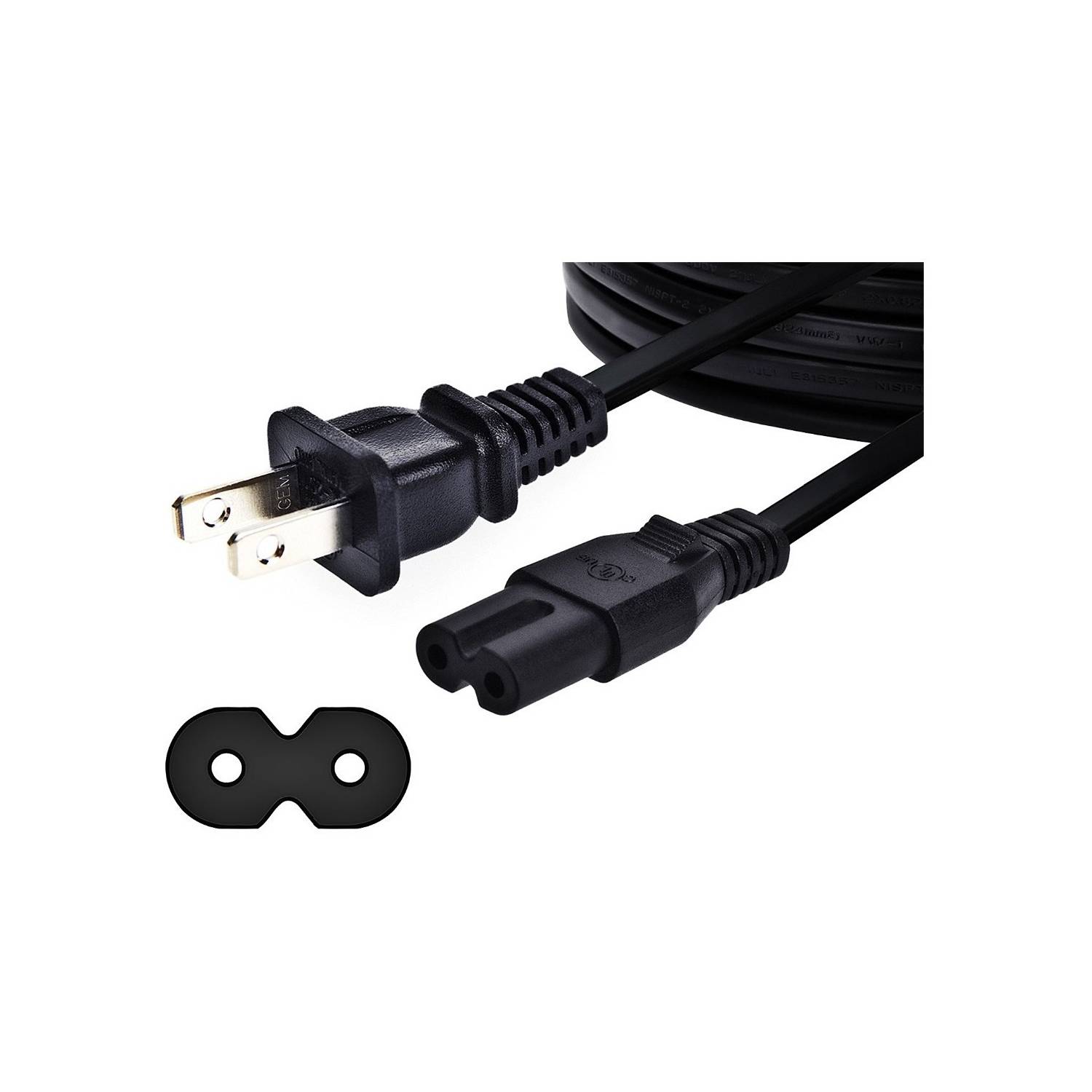 2 Cable de alimentación de punta para Sony PS5 PS4 Paraguay