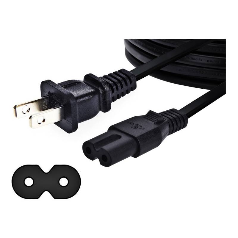 Cable De Poder Compatible Con Ps4 Ps3 Ps2 Xbox One S GENERICO