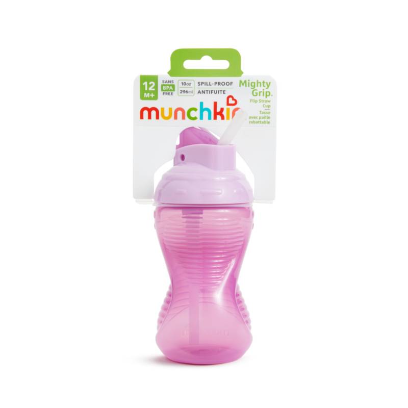 Vaso Entrenador Munchkin Pitillo Y Pesa Morado