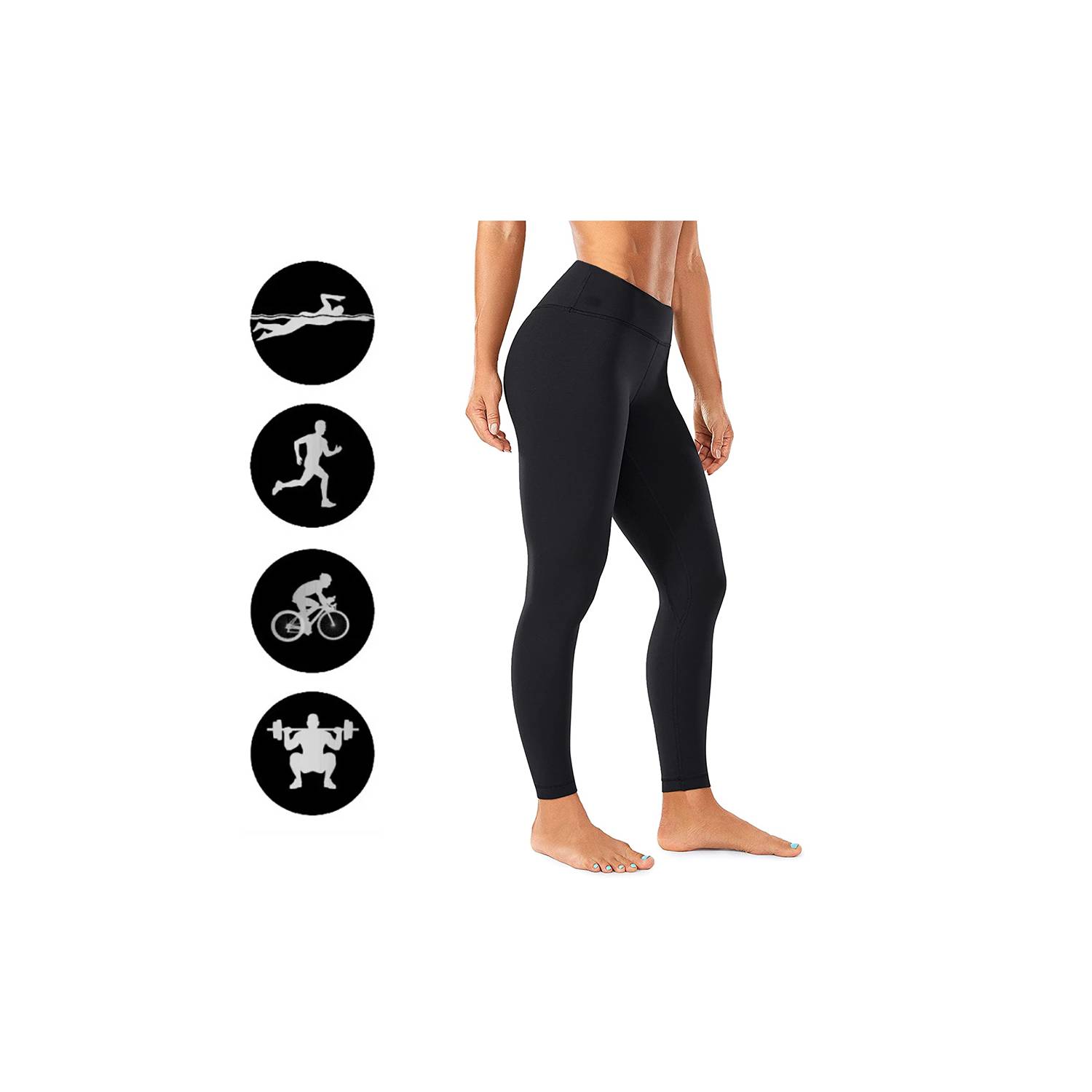 Legging Push Transparent  Pantalones de ejercicio para mujeres