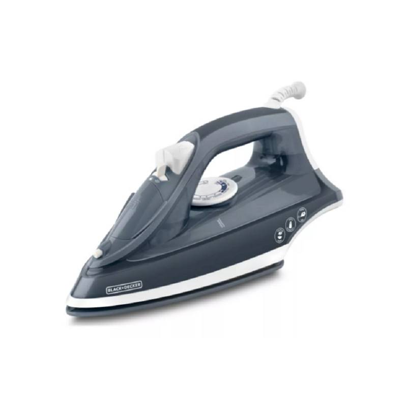 Black & Decker Plancha a vapor con suela antiadherente 1200W BD-IR1840