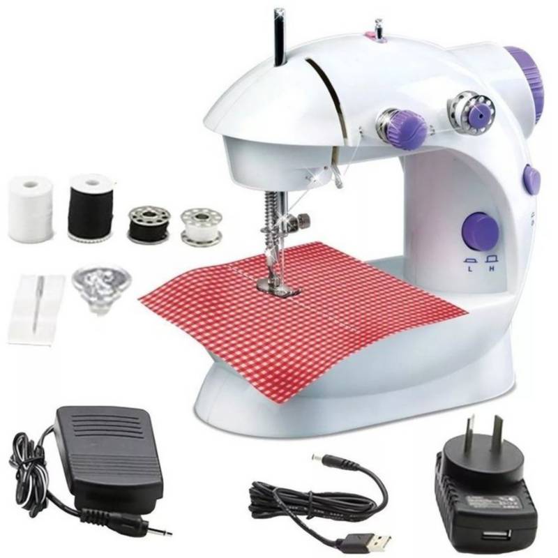  Máquina de coser pequeña, cubierta eléctrica micro portátil  para máquina de coser para el hogar (#2) : Arte y Manualidades