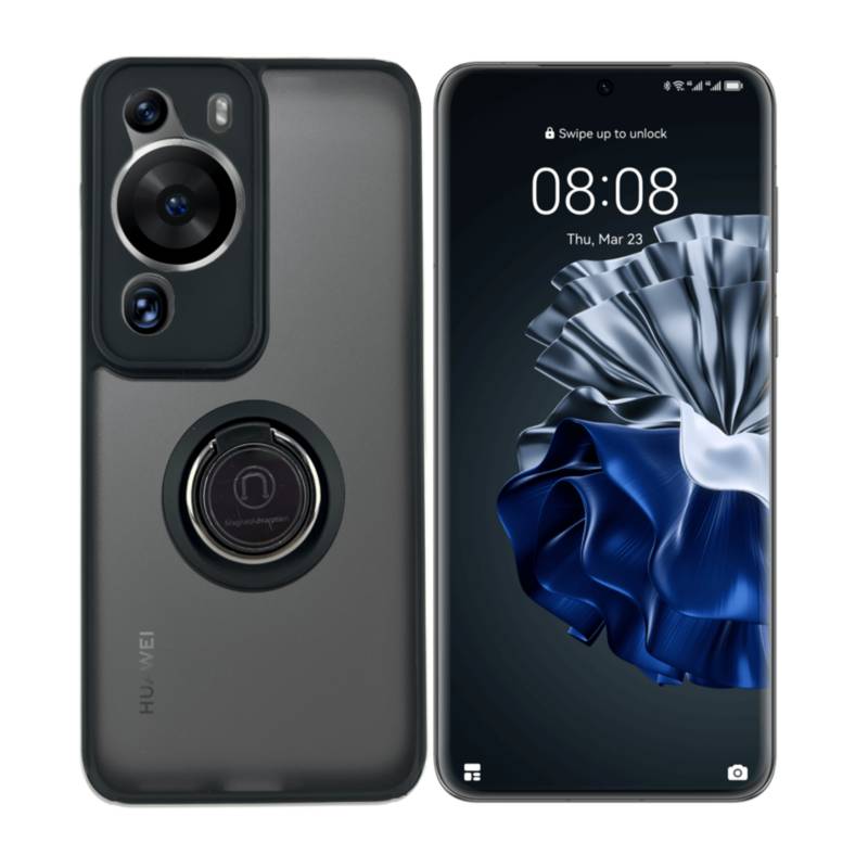  Funda ultradelgada para Huawei P Smart Z de 6.6 pulgadas con  motivo de perro, color negro : Celulares y Accesorios