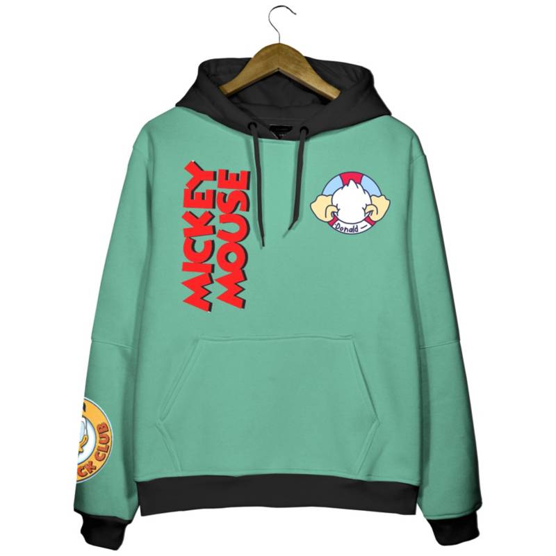 BUSO HOODIE HOMBRE ESTILO AMERICANO TEMATICO MICKEY MOUSE