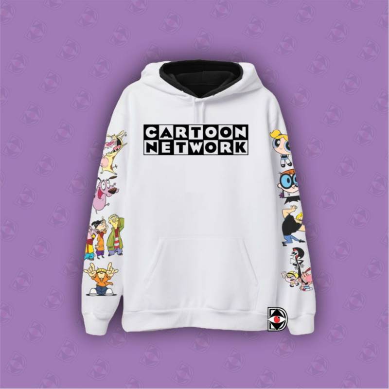 Buzo grande estilo americano buso sudadera hoodie cartoon network