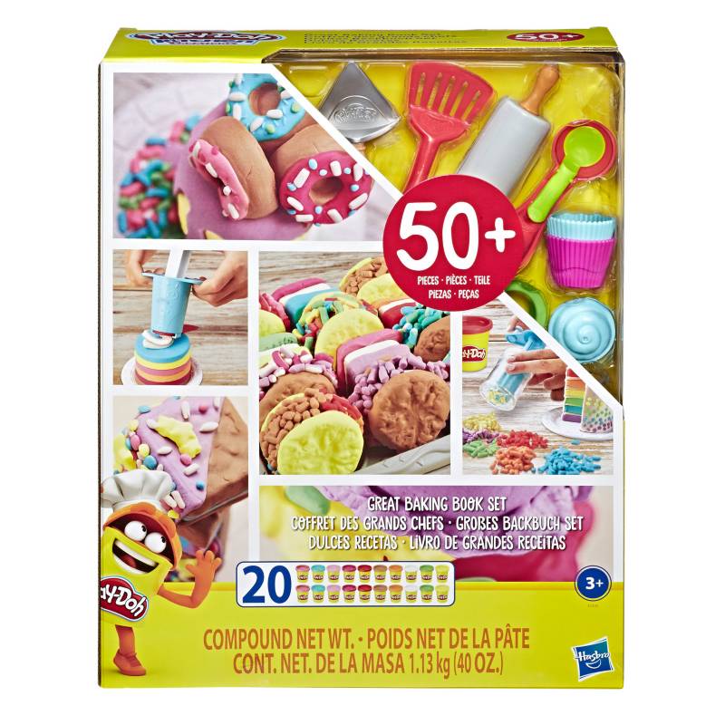 Set de Masa Moldeable Play-Doh Kitchen Creations Dulces Recetas Play Doh |  