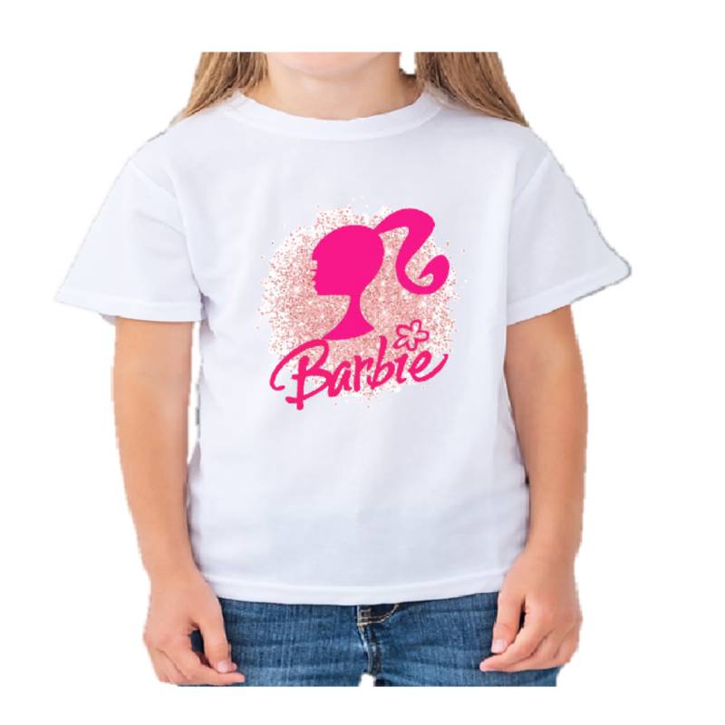 Camiseta niña Barbie I manga corta
