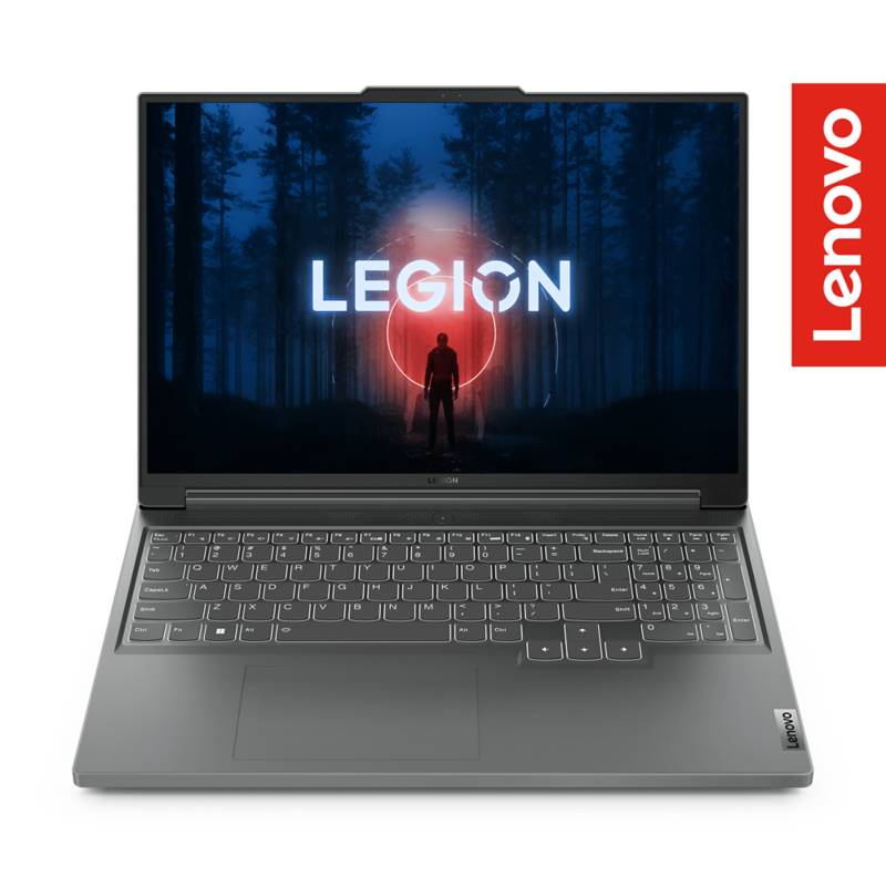 LENOVO - Portátil Lenovo Legion Slim 5 AMD Ryzen 7 16GB 1TB NVIDIA GF RTX 4060 16” Gris