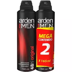 ARDEN FOR MEN - Desodorante Arden For Men Aerosol Original X 2 Und