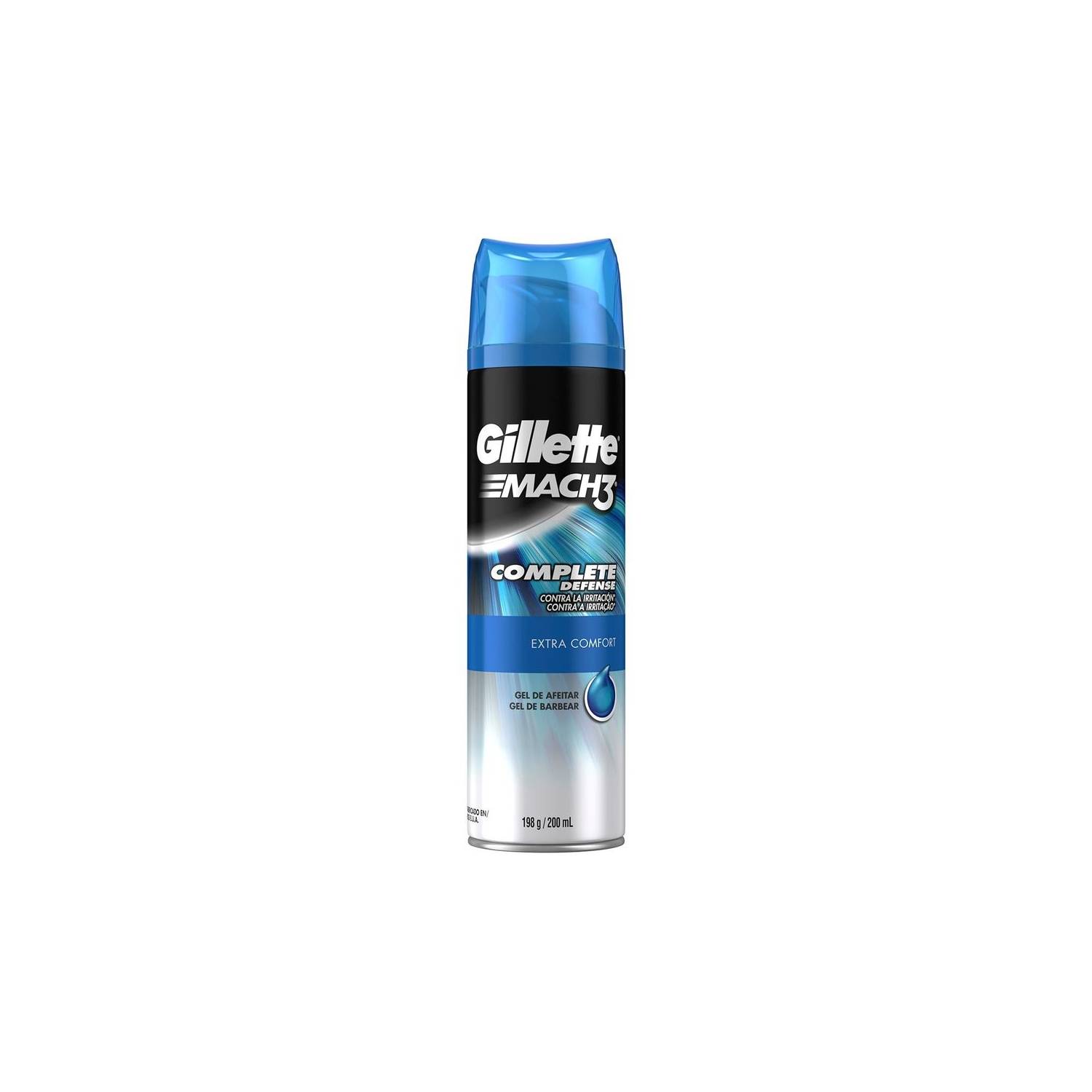 Gillette - Mach3 Complete Defense Extra Comfort Gel De Afeitar